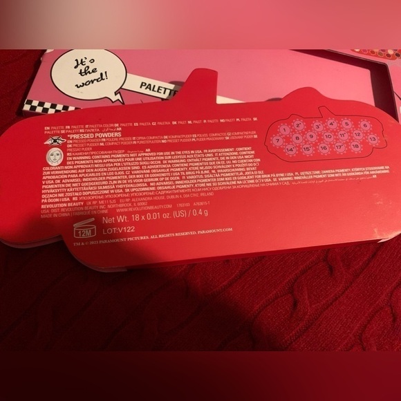 Rare Sold Out Grease Revolution London Makeup Pallet It’s the word! 18 eyeshadow - Picture 11 of 12